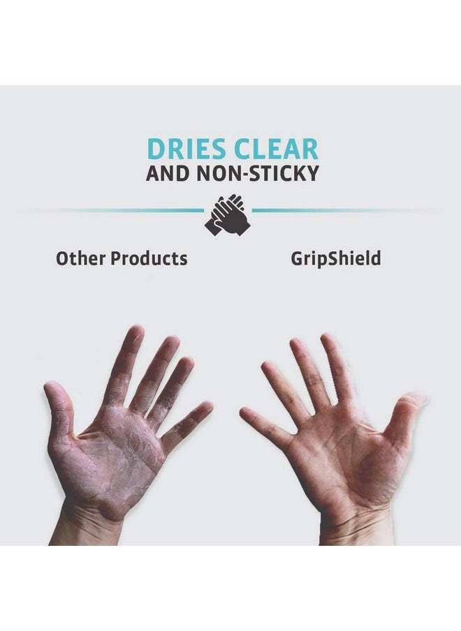2Toms - Gripshield Nonsticky Grip Enhancer Dry Grip For Sweaty Hands Tennis Pickleball Golf Pole Dancing And Gaming 1.5 Ounces 3 Bottles - Image 1