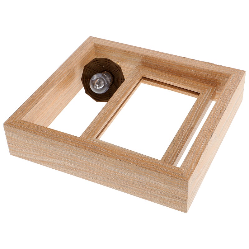 2 Sets Double-side Rotating Photo Frame Night Lamp Photo Frame Desktop Adornment - Image 4