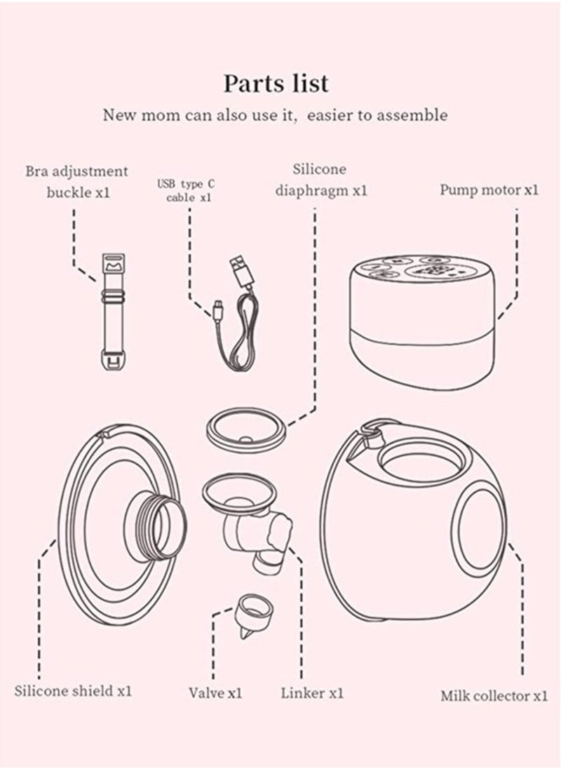 Gonice - Electric Breast Single Pump Hands Free - Image 1