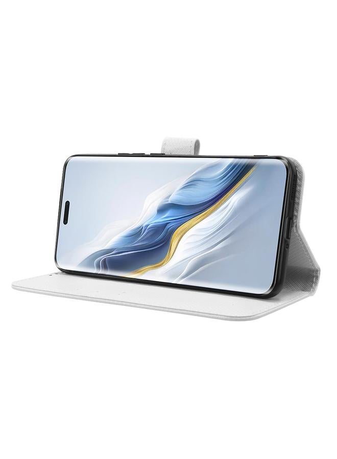 اس-توب جراب هاتف Honor Magic6 Pro مصنوع من الجلد بتصميم ماسي - Image 5