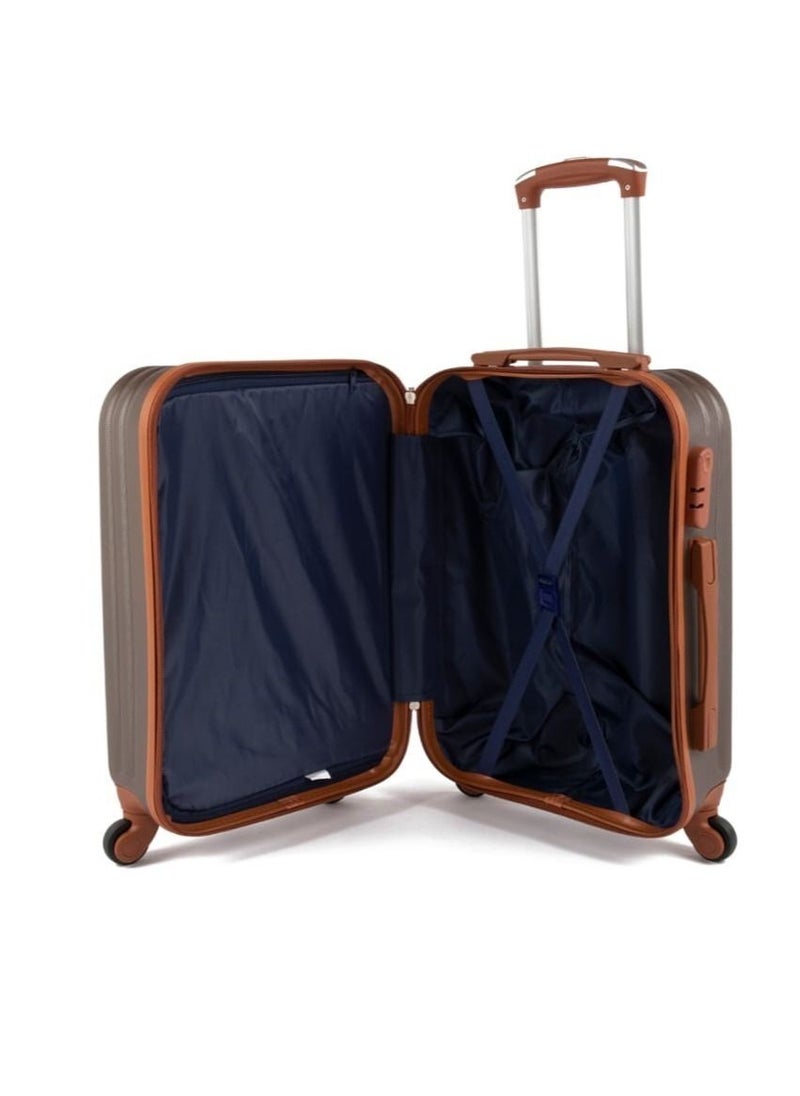 LIMRA - Luggage Trolley Bags set of 5 Pcs Coffee - Image 1