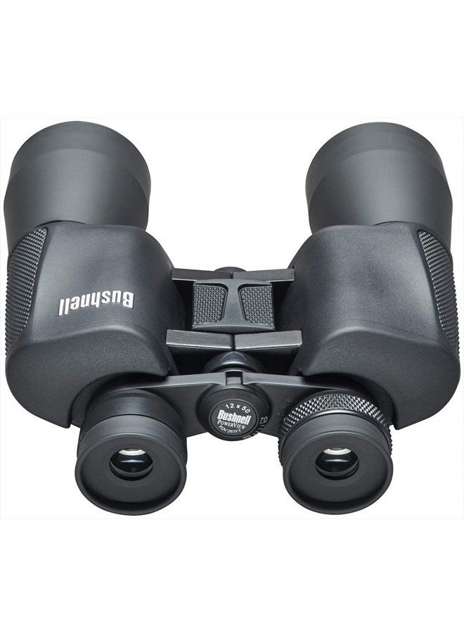Bushnell - Powerview 12x50 Wide Angle Binocular, Black - Image 1