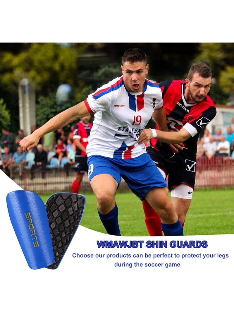 Aikanbo Lightweight Soccer Equipment Four Piece Set,Skidproof Soccer Socks,Protective Soccer Shin Pads L Size and Sleeves with Optimized Insert Pocket,Calf Protective Gear,Calf Compression Socks For Soccer Football Sports Adjustable Shin Guard Straps - Image 4