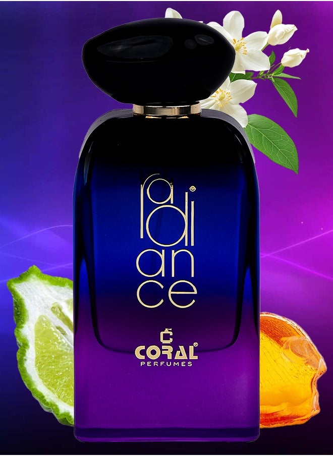كورال - عطر كورال راديانس للنساء، أو دو برفيوم يدوم طويلًا، 100 مل - Image 1