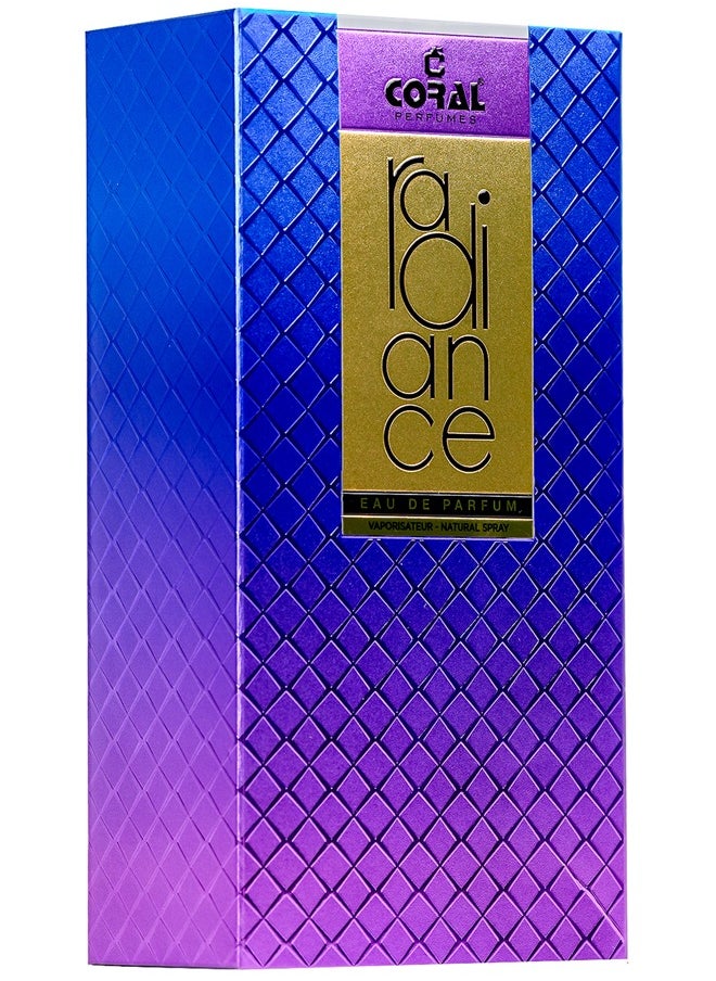 كورال - عطر كورال راديانس للنساء، أو دو برفيوم يدوم طويلًا، 100 مل - Image 1