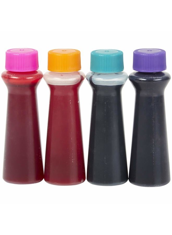 Wilton Neon Food Coloring Gel Icing Color Set, Vibrant Gel-Based Cake & Cookie Decorating Colors, Magenta, Orange, Teal & Purple, 4-count - Image 2