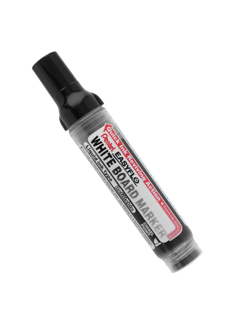 Pentel 4-Piece Easyflo Whiteboard Erasable Markers Chisel Tip Multicolour - Image 2