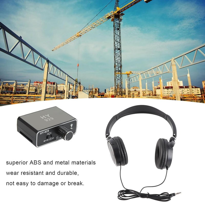 Water Leak Detector with Headset Dual Probe 20000X Amplification for Plumbing Pipeline - Image 3