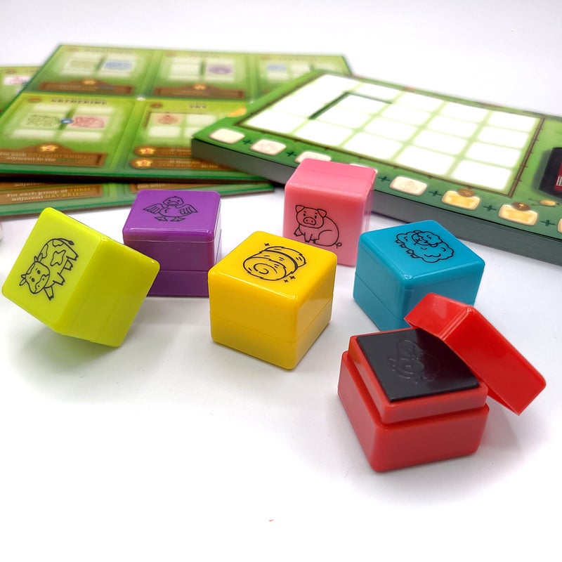 DV GIOCHI Stampfarm Board Game - Image 4
