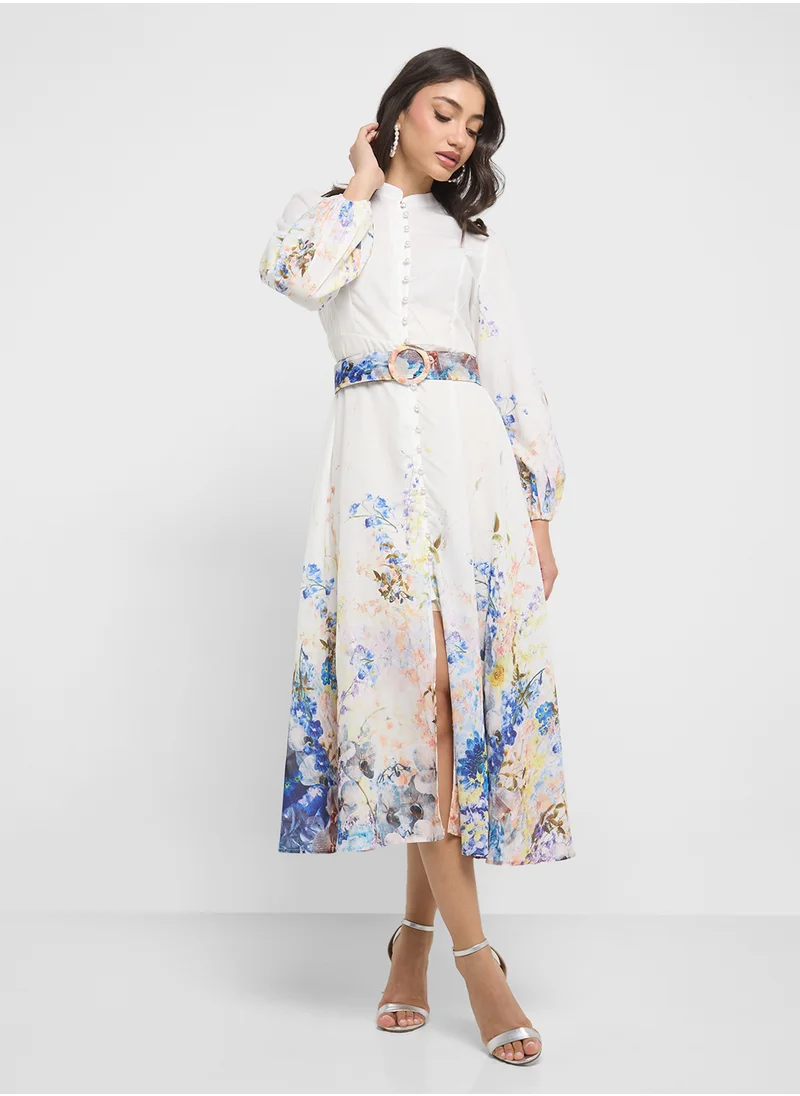 ايلا Floral Print Dress