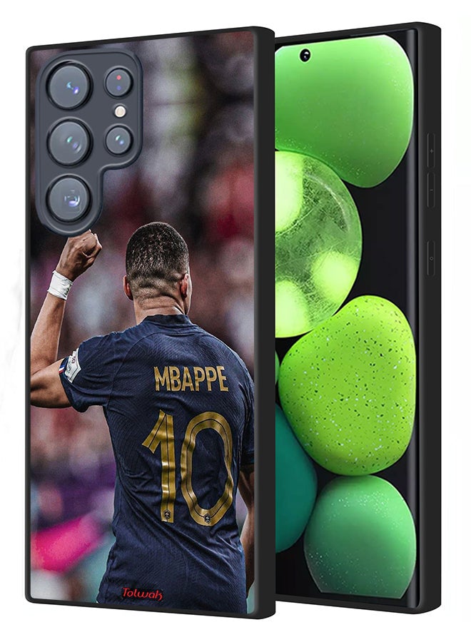 Tolwak Samsung Galaxy S22 Ultra 5G Protective Case Cover Mbappe 10 - Image 1