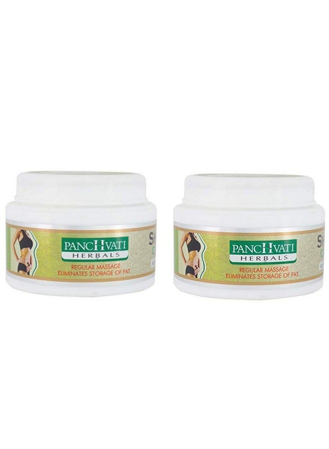 Panchvati Herbals Anti Cellulite Shape Cream Specially Meant For Stomach, Hips, Thighs & Arms Tightens And Tones Body Parts Cuts Stubborn Fat From Problem Areas 100 Gm Pack Of -2 - Image 2