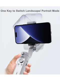 hohem hohem iSteady XE 3-Axis Smartphone Gimbal Stabilizer Portable Phone Vlog Gimbal Anti-shake with Mini Tripod 280g Load Capacity Replacement for iPhone 14/13/12/11 Android Smartphones  - Image 3