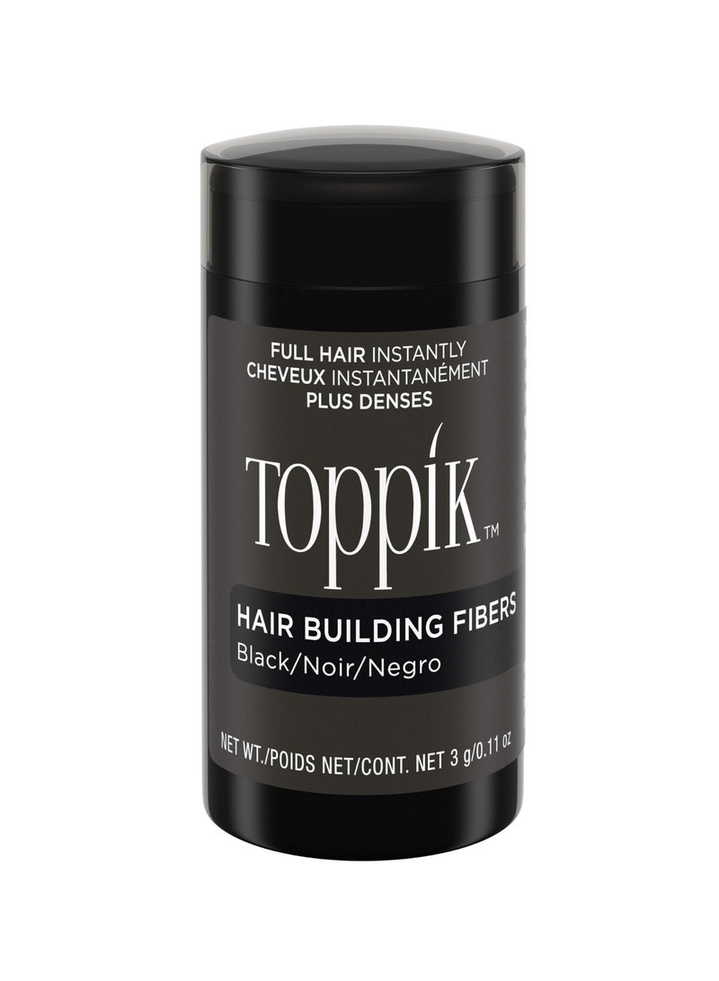 Toppik Hair Building Fibers Black Hair Color 3 Grams - Image 1