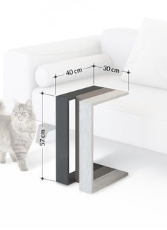 Mourah Home Mourah Muju C End Table - White - 2 Years Warranty  - Image 4