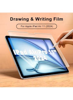 General [2 Pack] Paper Screen Protector for iPad Air 11-inch (M2) 2024, Anti-Glare Matte Anti-Fingerprint Bubble Free, Face ID & Pencil Pro Campatible  - Image 2