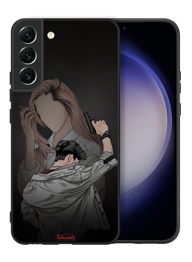 Tolwak Samsung Galaxy S22 5G Protective Case Cover Gang Of Couple - Image 2