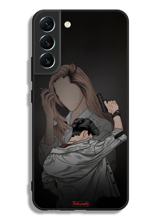 Tolwak Samsung Galaxy S22 5G Protective Case Cover Gang Of Couple - Image 3