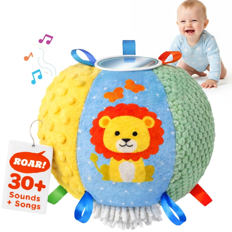 Move2Play Hilariously Interactive Baby Ball with Music Sound Effects First Birthday Gift Toddler Toy for Boys Girls Age 6 9 12 18 Month 1 2 Years Old Sensory Ball - Image 2