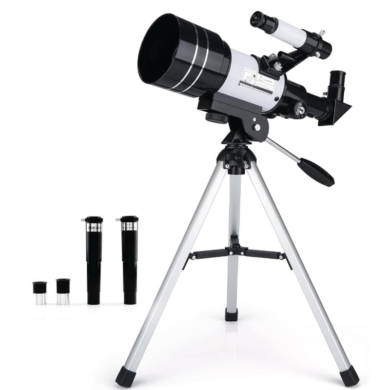 Generic Luminex Telescope 70mm Aperture Astronomical RefractorTelescope for Beginners and Kids, Gift, Focal Length 300 - Image 1