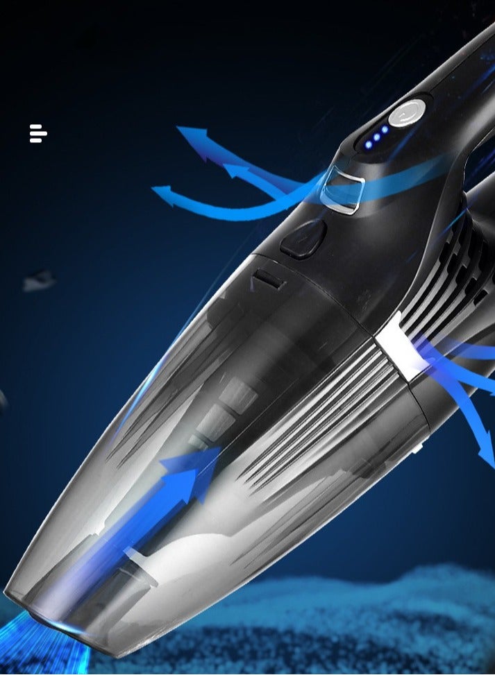 Multifunctional wireless car vacuum cleaner Handheld portable vacuum cleaner Home car dual-purpose vacuum cleaner - Image 5
