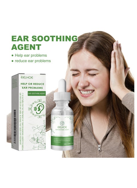 Ear Relief, Natural Organic Herbal Drops, Organic Tinnitus Relief Swimmer Ear Drops, Ear Relief Herbal Drops Herbal drops to relieve tinnitus, ear congestion and improve hearing