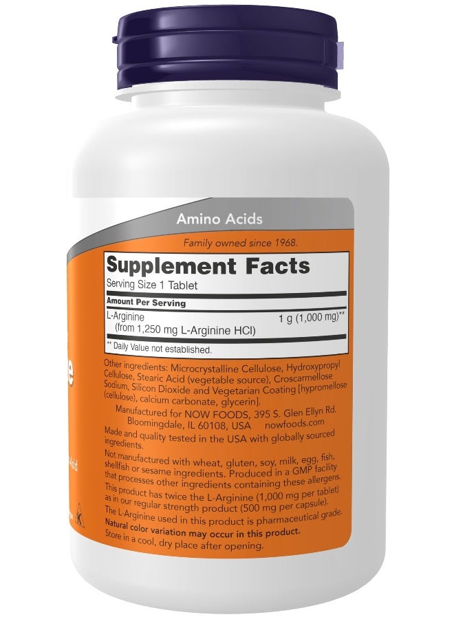 Now Foods L-Arginine, Amino Acid, 120 Tablets Packaging May Vary - Image 4