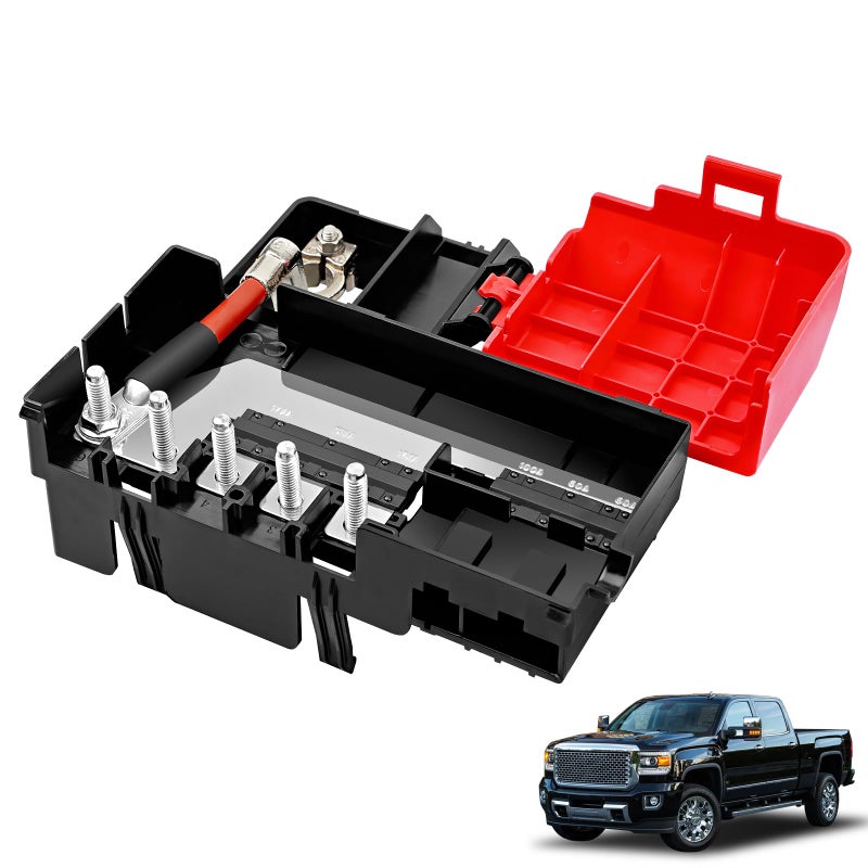 Battery Distribution Fuse Block  Compatible with 20142016 Chevy Silverado GMC Sierra 20152020 Cadillac Escalade GMC Yukon Tahoe Suburban Fuse Box  Replaces 84354716 22985570