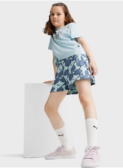 PUMA Kids Essential Blossom Printed Shorts  - Image 5