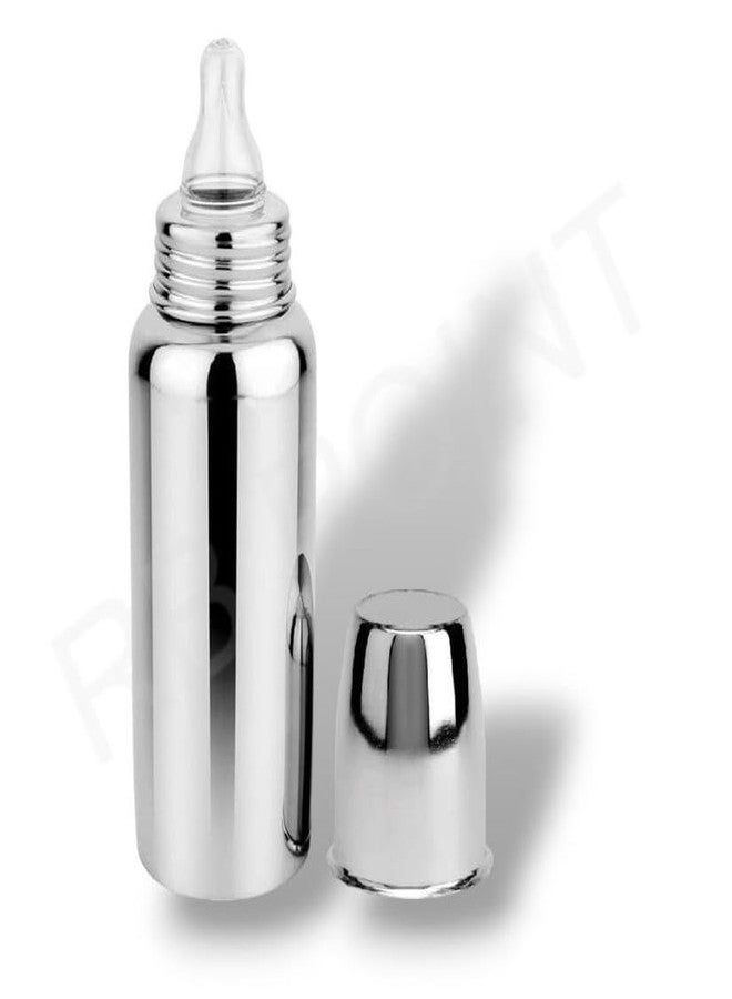 RB POINT 304 Grade Excellence Seamless Stainless Steel Bottles for Your Baby Milk Feeding Bottle with Stainless-Steel & BPA-Free Sipper Nipple - Image 1