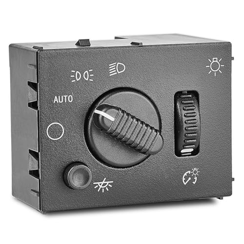 DAFGSEA Headlight Switch Headlamp Dimmer Switch Compatible with 2003-2006 Chevy Silverado, Suburban, Tahoe, GMC Sierra, Yukon, Cadillac Escalade Replaces# 19381535, D1595G, 15194803 - Image 1