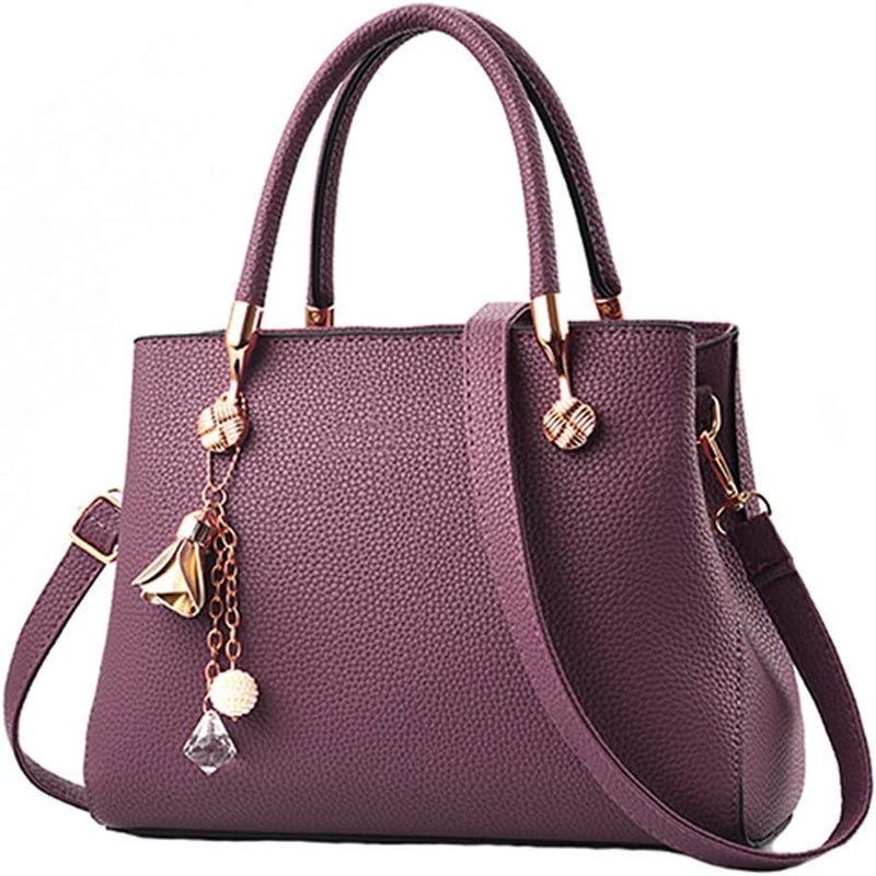 Jeniulet Purses and Handbags for Women Fashion Ladies PU Leather Top Handle Satchel Shoulder Tote Bags - Image 1