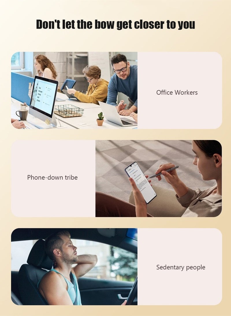 دعامة الظهر وتقويم الوضعية وحزام تقويم الظهر يساعد على تصحيح تقوس الظهر وتخفيف آلام الكتف والرقبة والظهر - Image 5