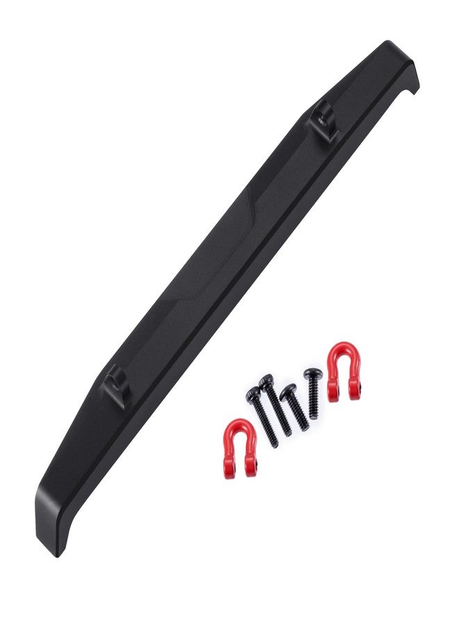 MORFUM 26g Front and 16g Rear Bumper with Tow Trailer Hook, Aluminum Front&Rear Bumper Mounts Set for 1/18 TRX4M High Trail K10 RC Crawler Car Upgrade Parts - Image 5