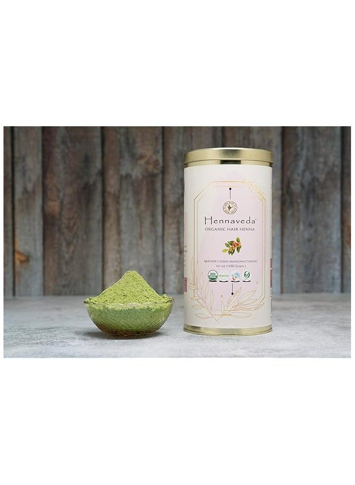 Hennaveda organic Henna Powder 100g farmer’s own manufacturing - Image 4