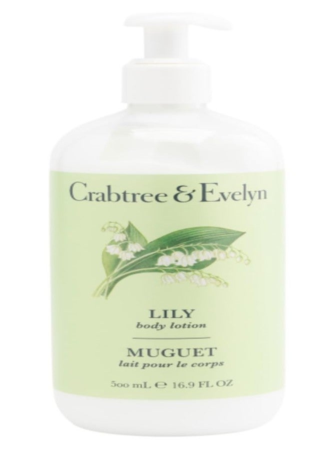 Crabtree & Evelyn Lily Body Lotion 16.9 oz - Image 1