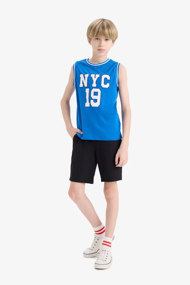 Defacto Boy Tank Top Shorts 2 Piece Set