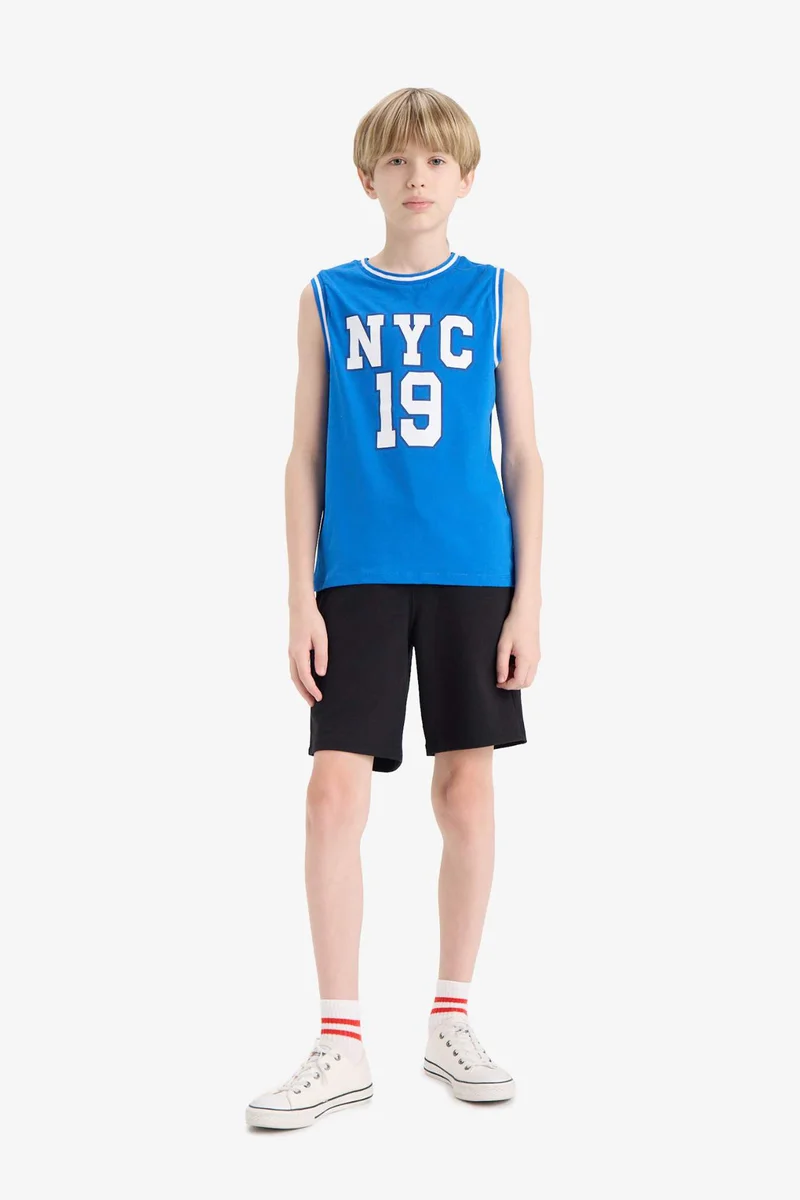 Defacto Boy Tank Top Shorts 2 Piece Set