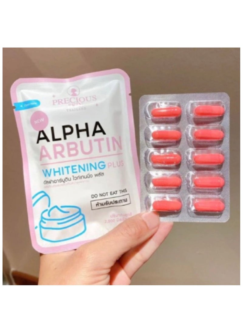Precious Skin Alpha Arbutin Whitening Plus With 10x Capsule