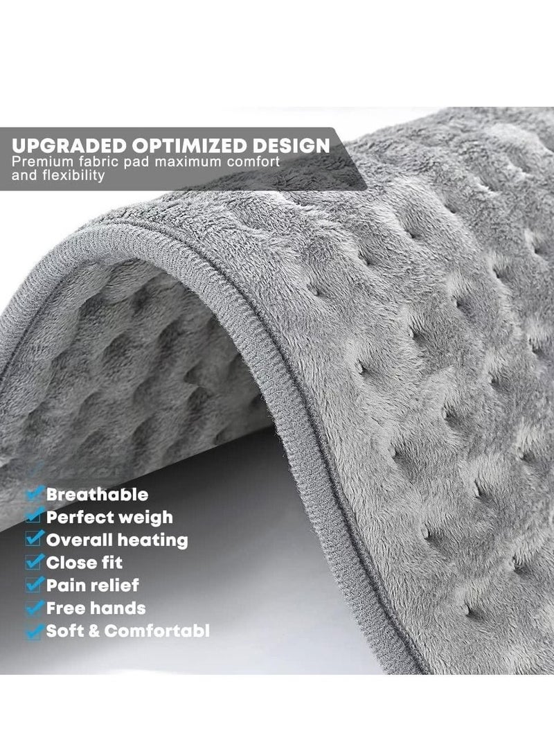 Electric Heating Pad for Pain Relief 10 Temperature Settings and 3 Timing Settings with LED Display - Image 3