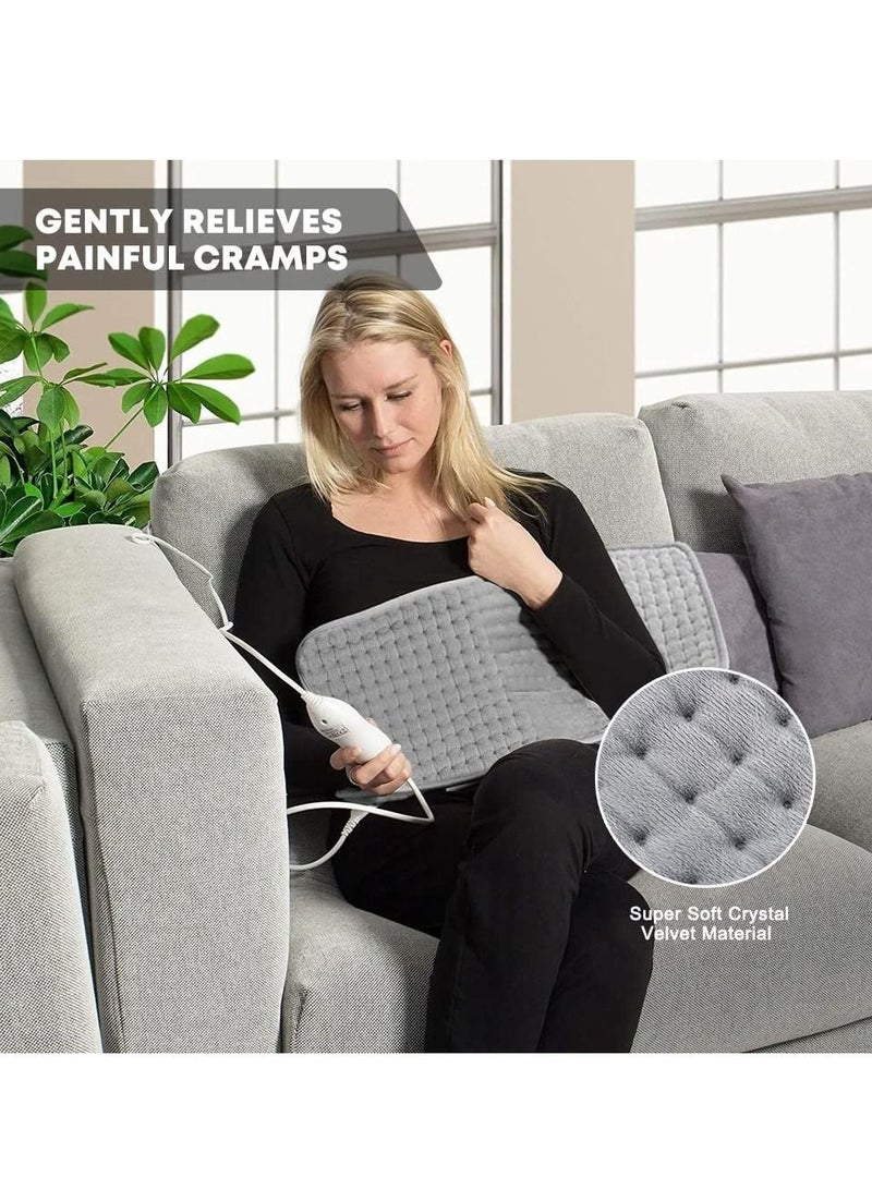 Electric Heating Pad for Pain Relief 10 Temperature Settings and 3 Timing Settings with LED Display - Image 5