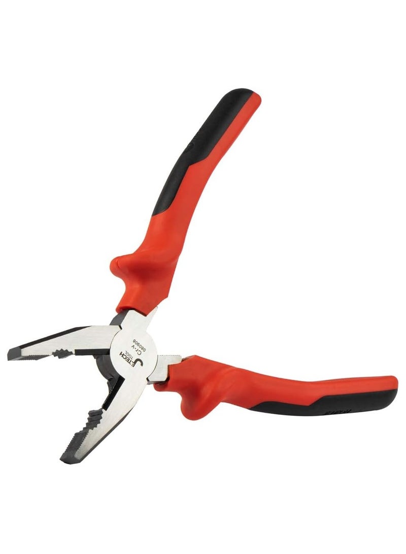 Jetech Combination Pliers 8.5 inch with Hard Cutting Edge and Ergonomic Handle - Image 2