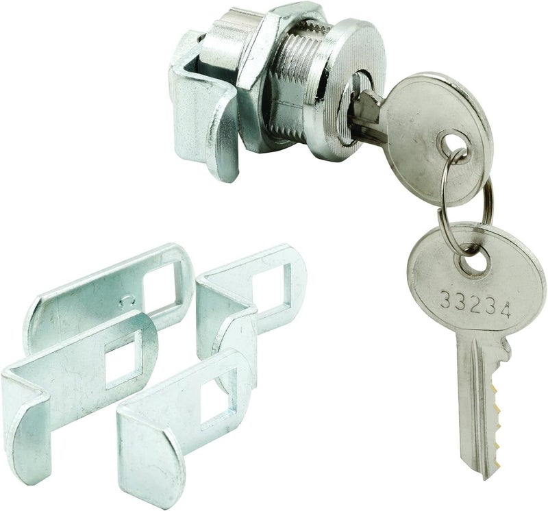 MP4945 Mail Box Lock, 5-Cam, 5-Pin, 13/16 In. Threaded, Counter-Clockwise (Single Pack)