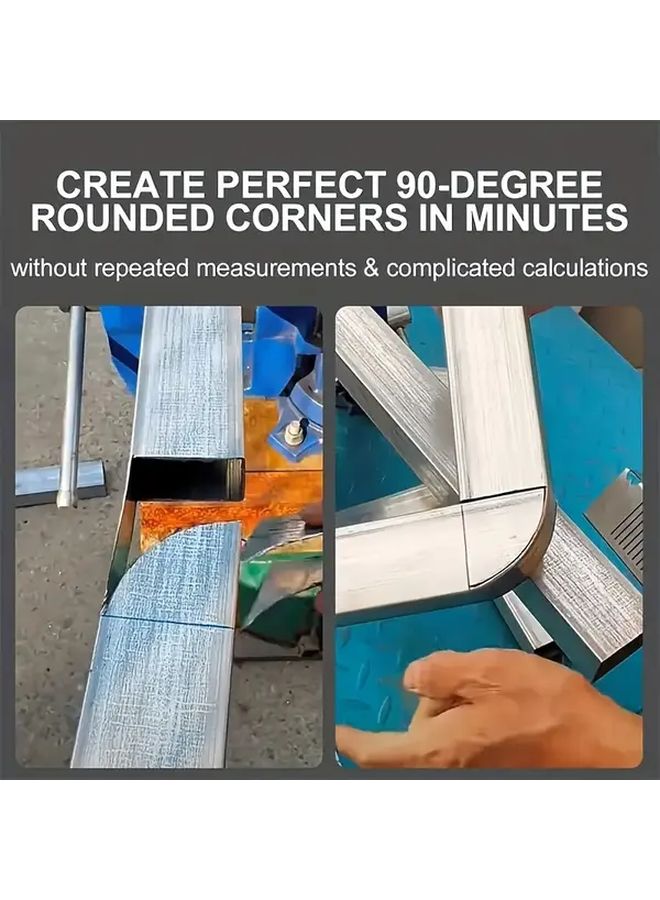 Medium Size 304 Stainless Steel Foldable Gauge Dual Use Engraving Measuring Tool - Image 5