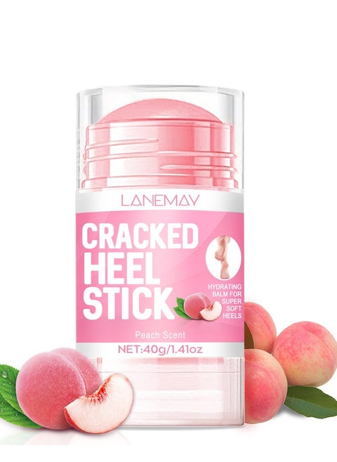 Peach foot cream, moisturizing and hydrating, preventing dry heels, nourishing and caring for feet 40g