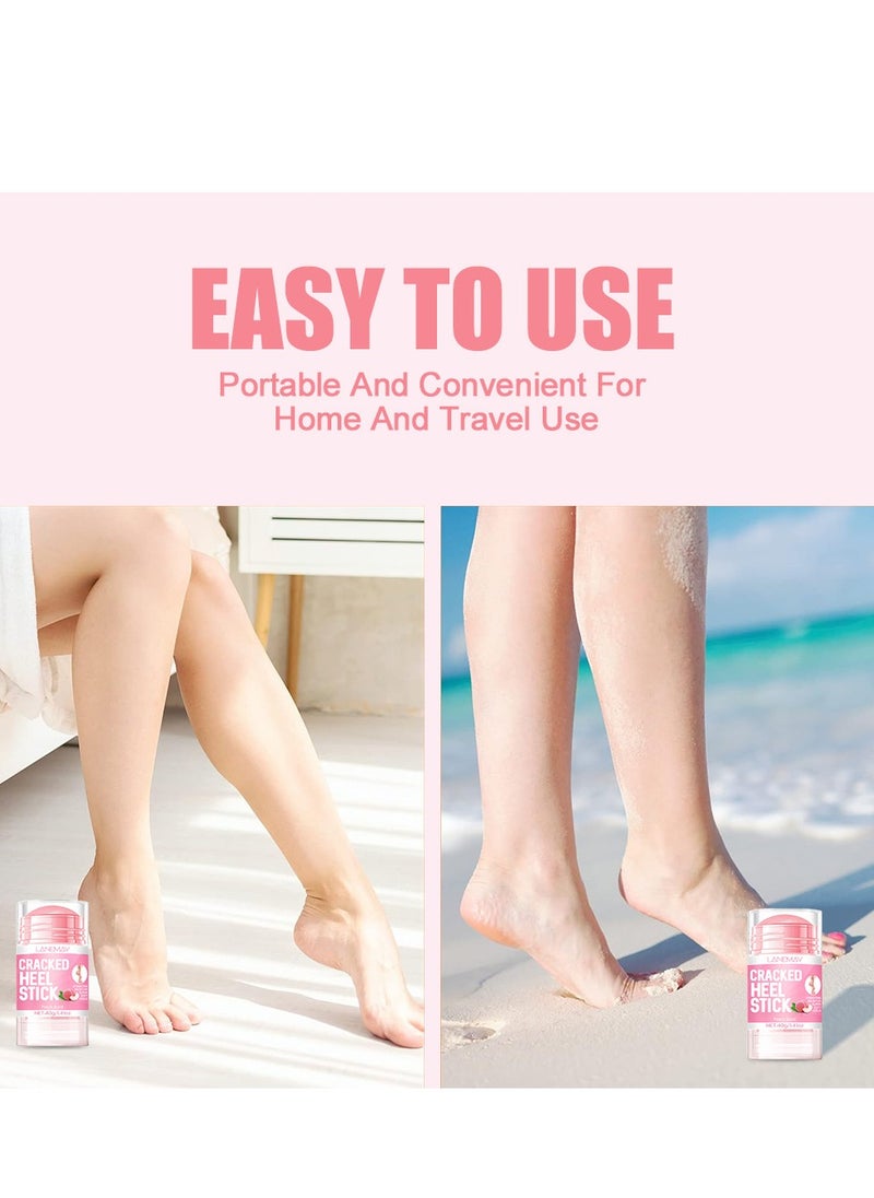 Peach foot cream, moisturizing and hydrating, preventing dry heels, nourishing and caring for feet 40g