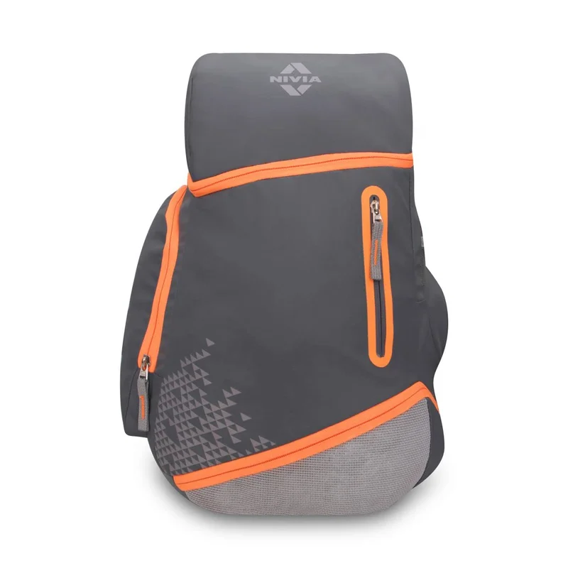 نيفيا Nivia ASHTANG Grey Orange Backpack