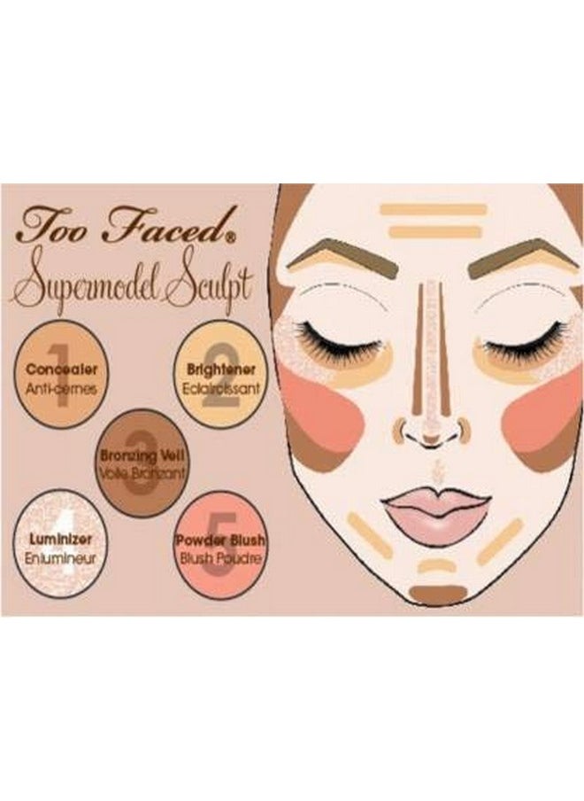 FIRSTZON Professional Bronze Highlight Cream Palette Radiant Natural 24 Concealer  - Image 5