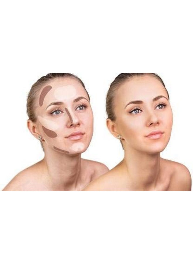 FIRSTZON Professional Bronze Highlight Cream Palette Radiant Natural 24 Concealer  - Image 3