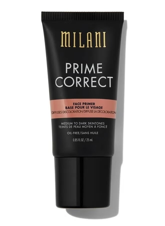Milani Prime Correct Diffuses Discoloration + Pore-Minimizing Face Primer - 05 Medium/Dark 25ml - Image 4